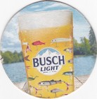 Busch Light Beer Coaster Anheuser-busch Brewing Co  St  Louis Missouri 2026