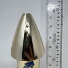 Vintage 1957 Astro Mfg  Rocket Mechanical Metal Bank Berzac  usa   No Bottom 