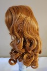 Playhouse Long Ringlet Doll Wig April Size 10 -11  Carrot Red Nos Vtg Baby Dolls