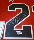     michael Jordan Autographed Red Bulls Jersey Fanatics Coa Mitchell   Ness    