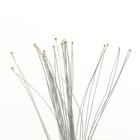 20pcs Pre-wired Micro Ptfe Wire Warm White Smd Led 0402 Lights Free Resistors