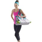 Lotus Yoga Tote Carrying Bag 24-inch Large Capacity Mat Storage - Overstock Sale