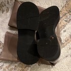 Women   s Brown Knee High Riding Boots Zipper Zip Closure Block Heel Solid