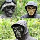 Skeleton Motorcycle Full Face Mask Halloween Party Costume Airsoft Skull Mask Us