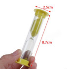6pcs Sand Hourglass Teeth Brushing Timer For Kids     2 Minute Sand Watch - New