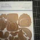 Spellbinders July 2025 Small Die Of Month Cocoa Greetings