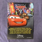 Disney Movie Club Disney Pixar Cars 2 3d Lenticular Exclusive Collector s Card