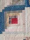 Vintage Quilt Top  77x80  Machine Sewn