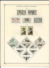 Central Africa Collection 1959-1972 On 12 Scott International Pages