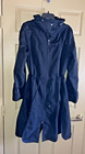 Vtg Designer Delizia Goth Black Steampunk Goth  Raincoat Jacket 42