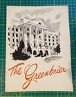 Vintage The Greenbrier Hotel Resort Ephemera Lot Menu Door Hanger Brochure Wv