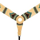 Showman Cotton Blend Multi-strand Southwest Design Breast Collar