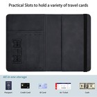 Passport Holder Wallet Cover Case rfid Blocking Passport Cover large Capacity   