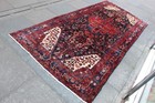 Vintage Hand Made Traditional Rug Oriental Wool Black Long Large Rug 310x149cm