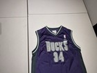 Ray Allen Jersey Youth Large 14 16 Milwaukee Bucks 3 Nba Basketball Kids Reebok