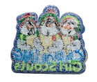 Girl Scouts Fun Patch  Caroling - Three Snowmen