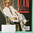 Alan Campbell Signed Sunset Boulevard Theater Week Magazine Feb 13 1995 - Label