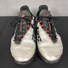 Adidas Men   s Barricade Tennis Shoe Sz 10 5 White  Orange Black Pickleball Gw2964