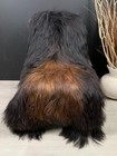 Icelandic Sheepskin Rug Pet Bed Chair Thrown Genuine Blanket Black Brown Pelt