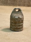 Nice Dug Civil War Carved Bullet Camp Art Fishing Sinker Or Necklace Charm