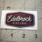 Vintage Style Edelbrock Racing Hot Rod Sticker Decal  3  Die-cut Vinyl