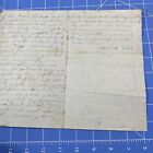 Antique Letter Houston County Texas 1865 Personal Cousins Signed Hollie E White
