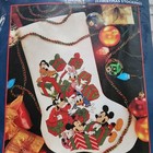 Mickey   Gang Opening Presents Disney Christmas Stocking Kit 36020 Cross Stitch
