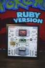 Teardown Art framed Gameboy Advance Disassembled wall Decor gift For Him 