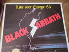 Black Sabbath Ronnie James Dio - 1983 Live Of Europe Poster Exc Cond 34x24