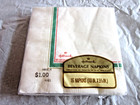 Vintage Nos Package Of 16 Hallmark Christmas Tree Paper Beverage Napkins