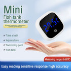 Aquarium Thermometer External Touch Screen Fish Tank Water Temperature Monitor