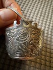 Antique French Silver Tea Strainer - A  Tortez -  950 Silver