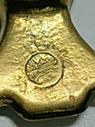 Vintage Stamped Solid Brass Nautical Ship   s Wheel Bottle Opener Barware