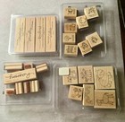 Stampin Up  Stamp Lot Of 20 Sets - Over 100 Stamps