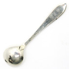 Vintage Sterling Silver  925 R Wallace   Sons Monogram  b  2-3 8  Salt Spoon