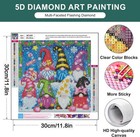 Gnomes Diamond Art Kit 5d Diy Painting Craft For Adults