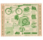 Collins Prize Coupon Advertising Leaflet Rca Radio Phonograph Bicycle Vintage