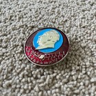 Vintage Lot Of 3 Chairman Mao Zedong Chinese Communist Party Badges Pins