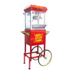 650w Movie Theater Popcorn Machine Maker Popper With Cart And 8 Oz Kettle