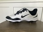 Nike Alpha Huarache Elite 4 Low Baseball Cleats White black Fd2745-110 Men Sz 13