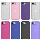 Frosted Hard Cover Soft Silicone Hybrid Case For Iphone 16 Pro Max 16e 15 14 13