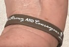 Joshua 1 9 - Christian Wristband - Bible Verse Bracelet - Jesus -brown  New
