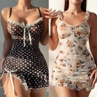 Women Sexy Lingerie Lace Babydoll Teddy Slim Dress Nightwear Underwear Sleepwear