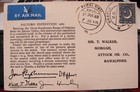 1960 Saltoro Expedition Card With  Signed Card-----free Ship
