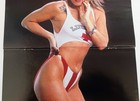 Lita Ford In A Bathing Suit sexy 1991 Centerfold Poster magazine Pinup Clipping
