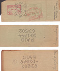 Vintage Lot Of 3 Cancelled Checks 1940 s Florida Bank At Orlando