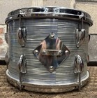 1961 Slingerland Tom Drum 8 X 12 Rare Blue Ripple