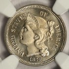 1879 Three Cent Nickel   Ngc Pf66   Flashy Proof 3cn 