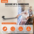 Pipe Stair Handrail 2ft Staircase Handrail 440lbs Load Capacity Wall Handrailing