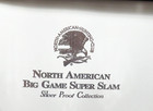 North American Big Game Super Slam Set- 1 Oz  999 Silver Proofs W Original Case 